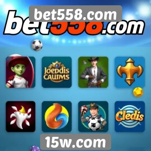 Variedade de jogos disponíveis em bet558.com